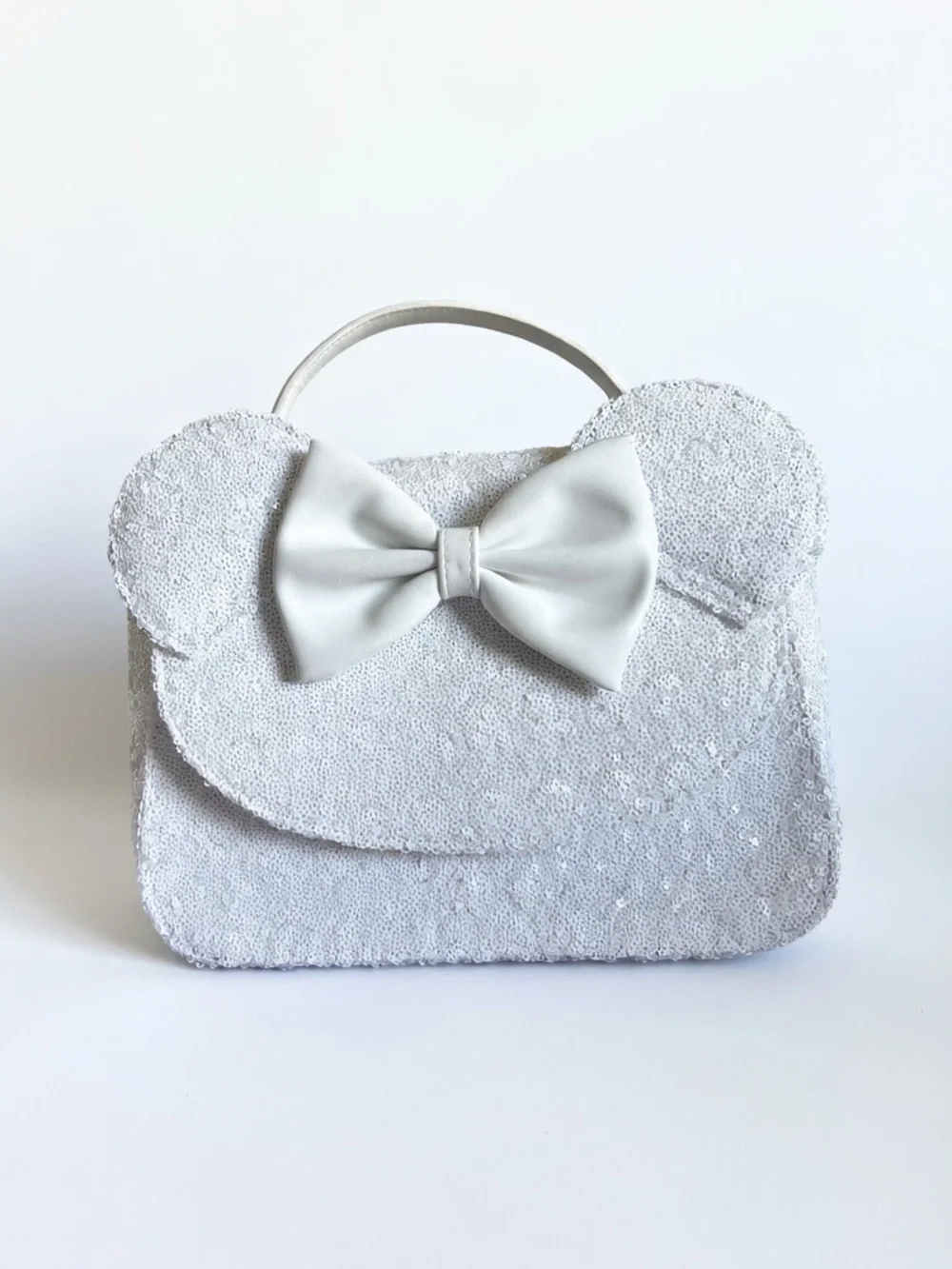 Loungefly Disney Minnie Mouse Sequin Wedding Crossbody Bag